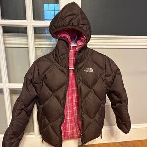 Girls North Face winter coat